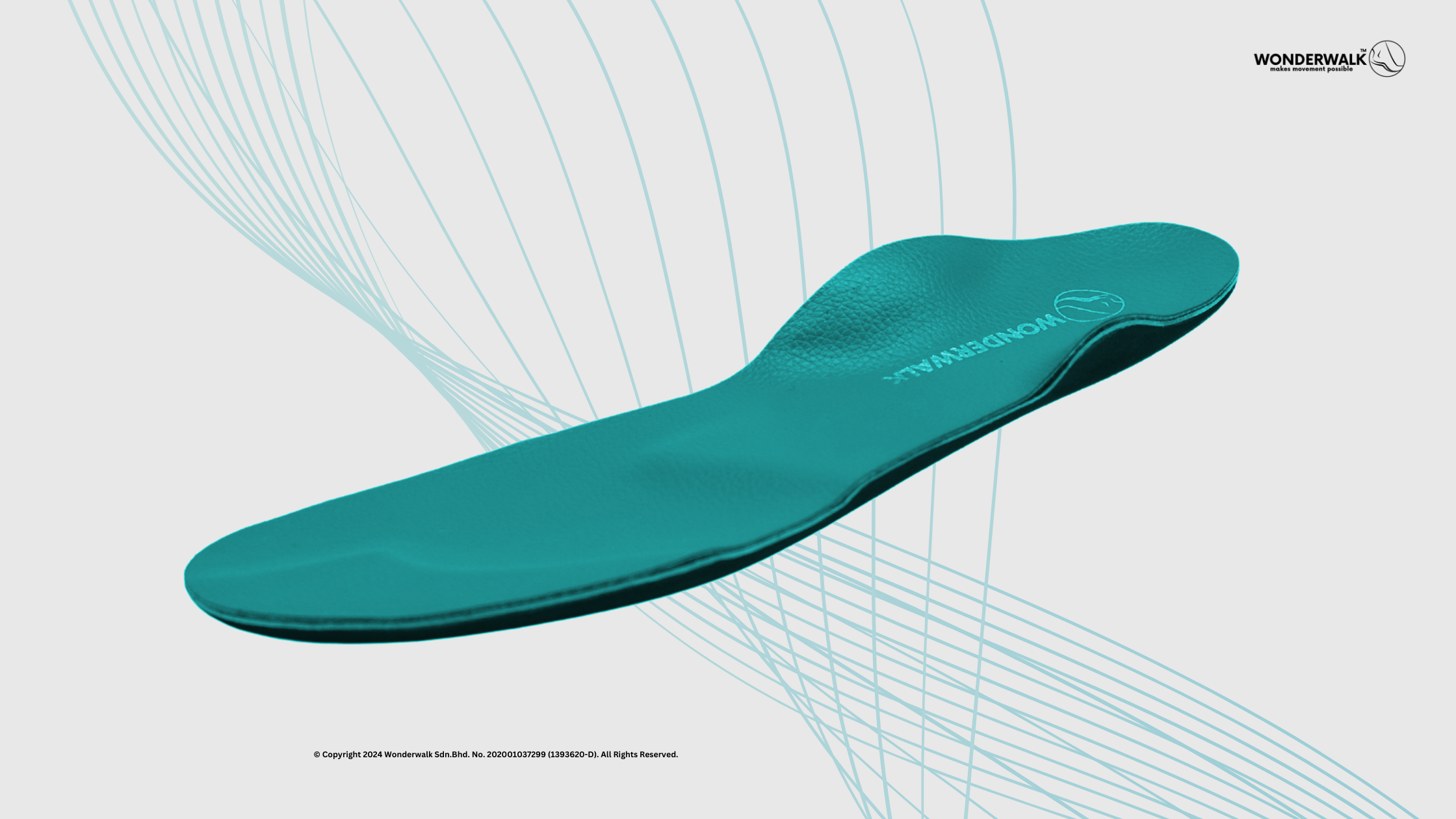 Bespoke insoles by Wonderwalk desgined for foot and postural health.